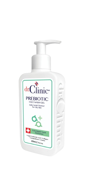 dr. CLINIC PREBIOTIC FACE WASH GEL EXTRA REPAIR GREEN