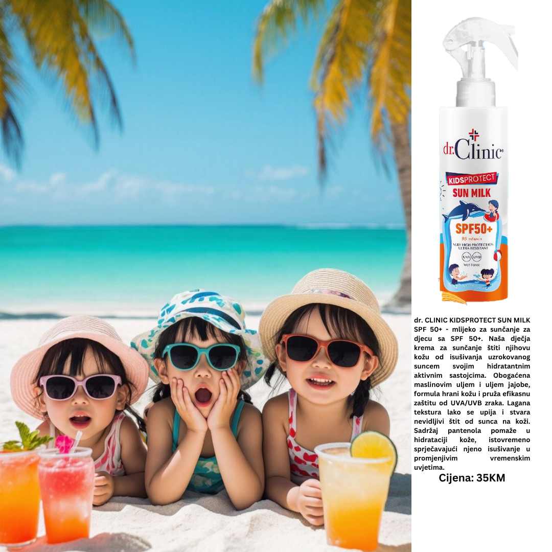 dr. CLINIC KIDSPROTECT SUN MILK SPF 50+