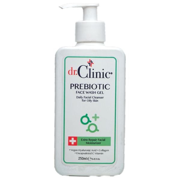 dr. CLINIC PREBIOTIC FACE WASH GEL EXTRA REPAIR GREEN