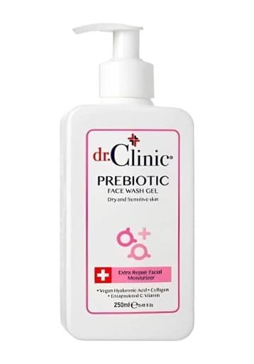 dr. CLINIC PREBIOTIC FACE WASH GEL EXTRA REPAIR PINK
