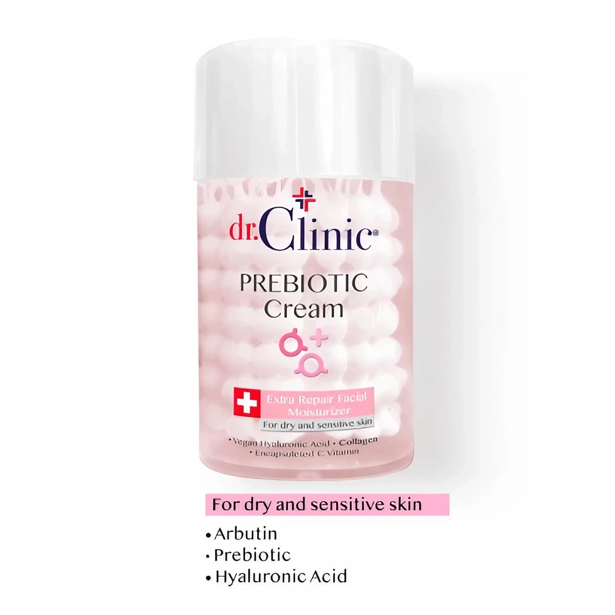 dr. CLINIC PREBIOTIC CREAM EXTRA REPAIR PINK